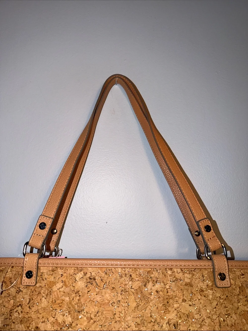 Jewel by Thirty One Large Cork Settar Tote Bag. NWOT.